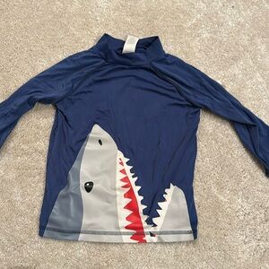 Shark swim shirt
